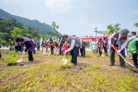 桃園國際同濟日植植活動　500白楊樹打造城市綠帶