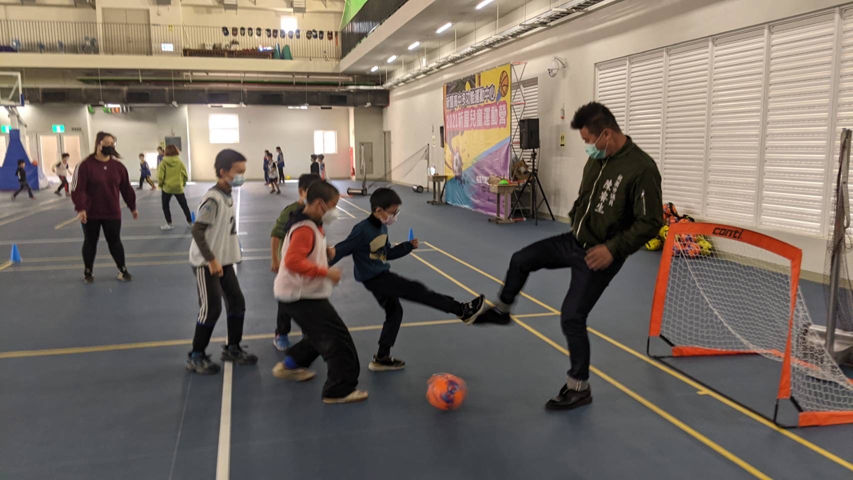 足球運動推廣前進桃園新屋　陳睿生：讓孩子和世界接軌