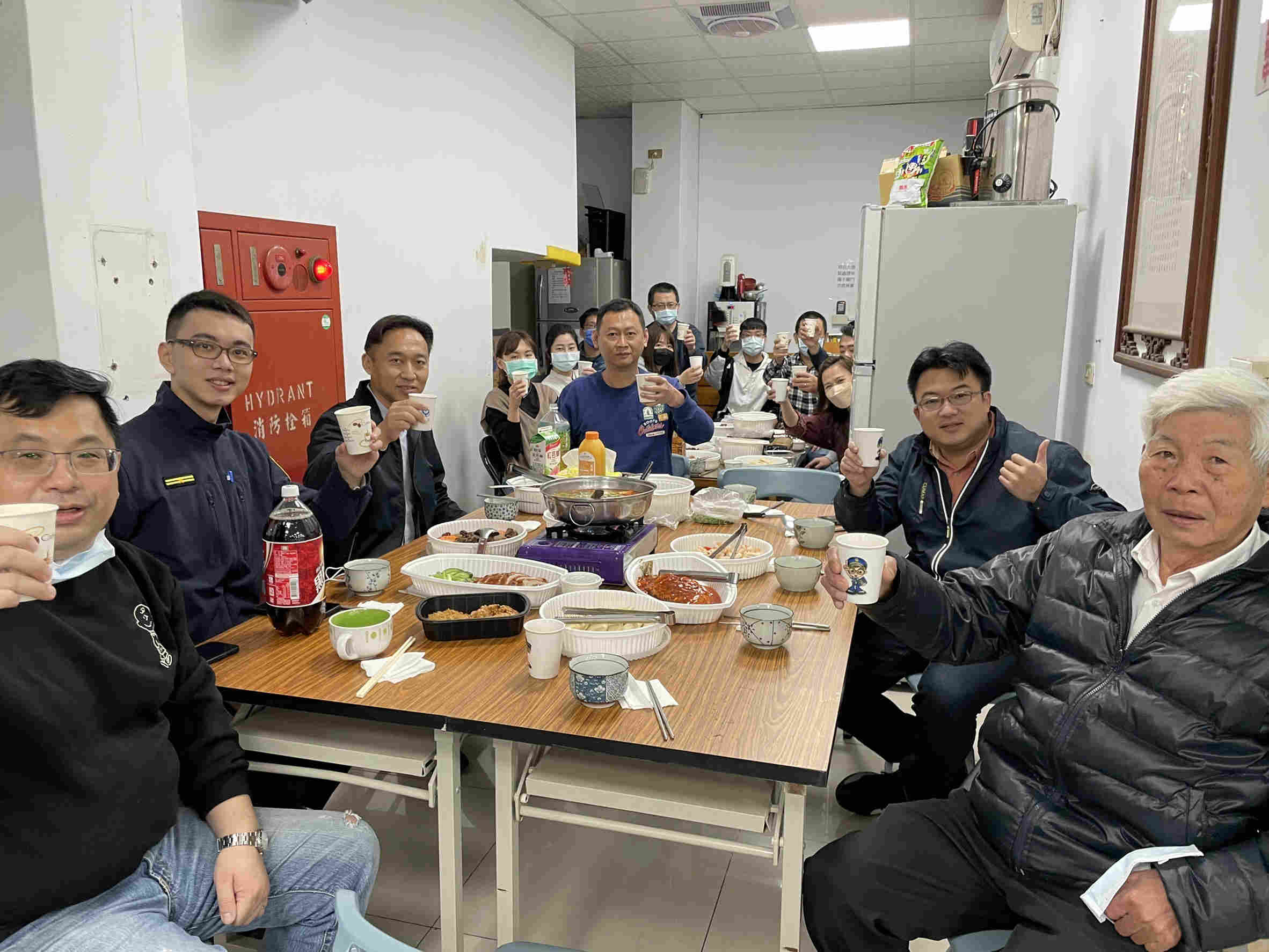 感謝警察同仁辛勞服務　桃市議員年節加菜慰勞