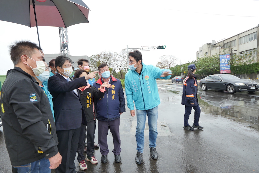 新竹工業區交通瓶頸    楊文科：榮光路先拓寬明年3月完工