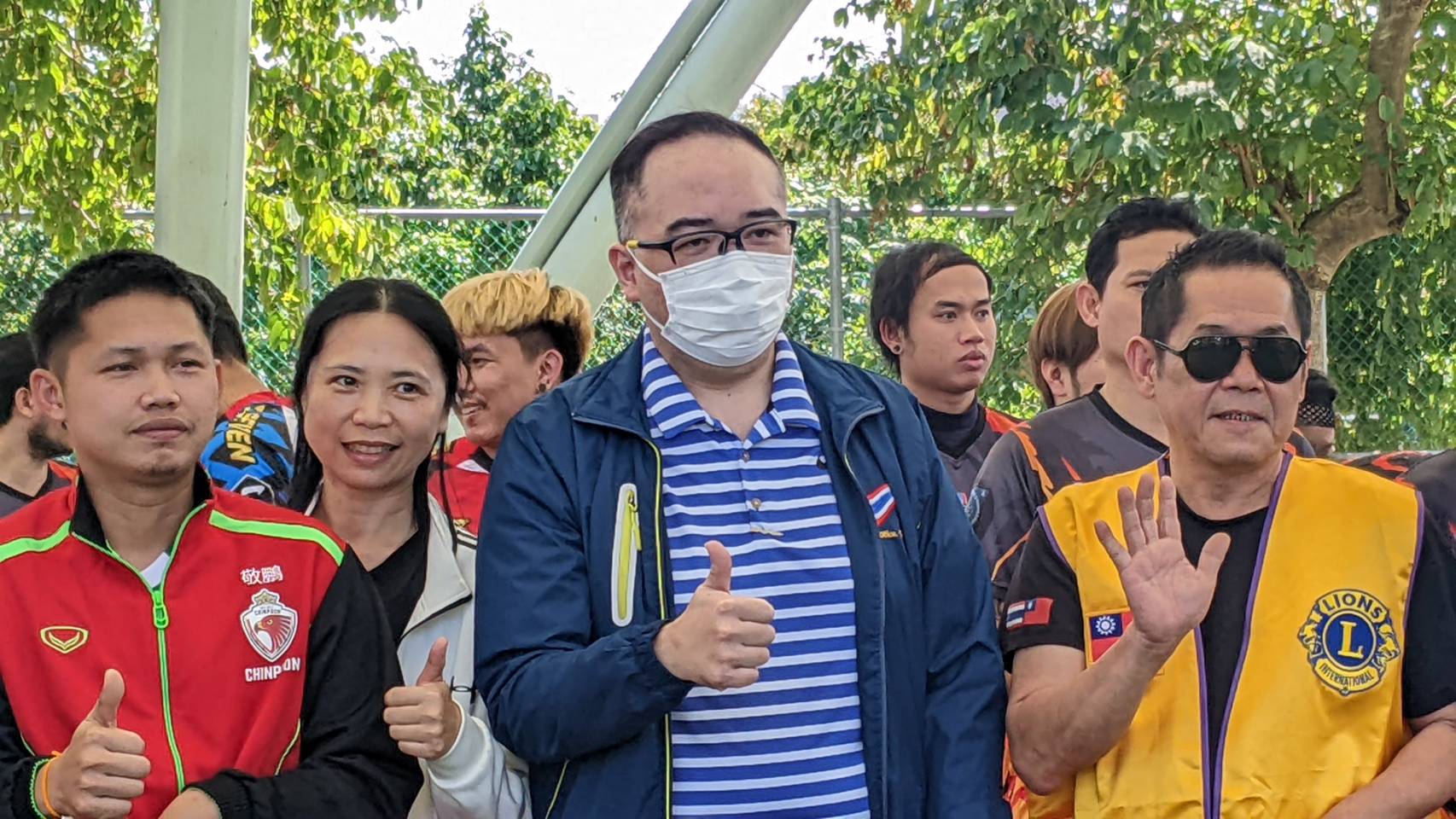 2022台灣泰國5人制足球賽　泰辦副代表馬化欣到場支持勉勵