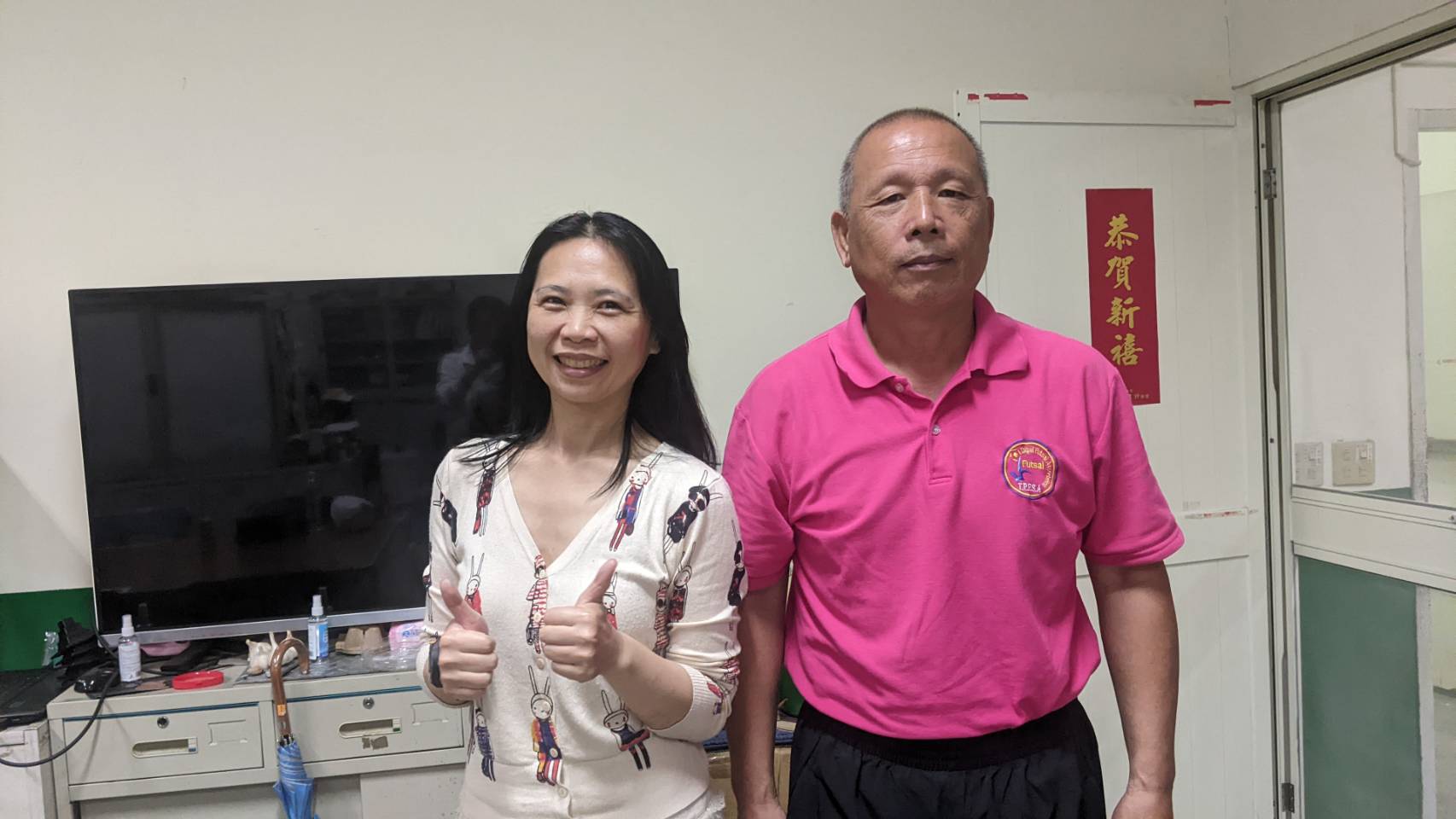 規劃futsal職業聯盟未來合作　《百傳媒》拜會台北市五人制足球協會理事長張兆祿