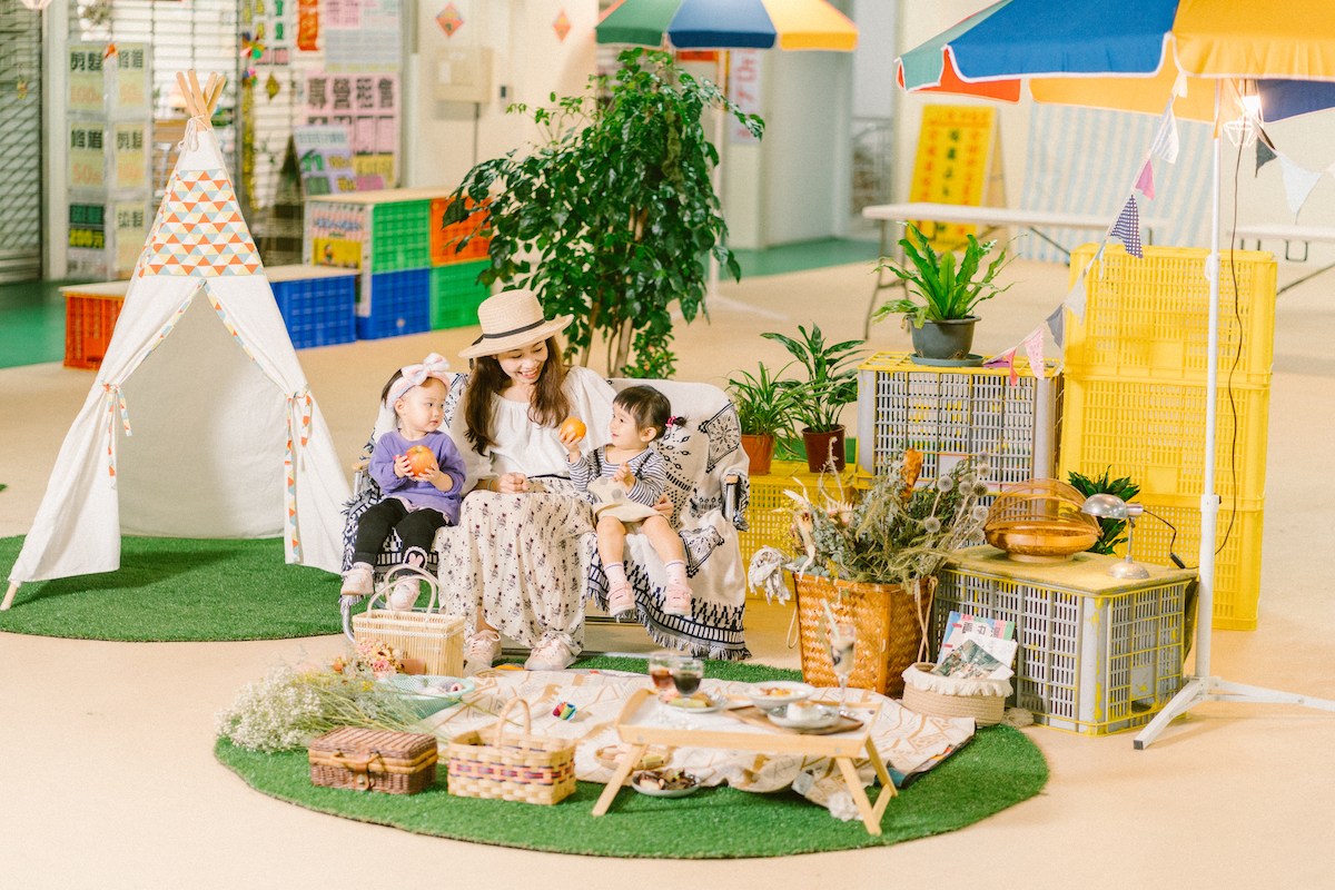 新明市場變身音樂美食市場　假日相揪一同來野餐