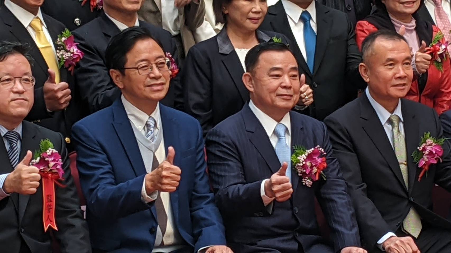 張善政上任宣誓交接　邀專家公共工程總體檢