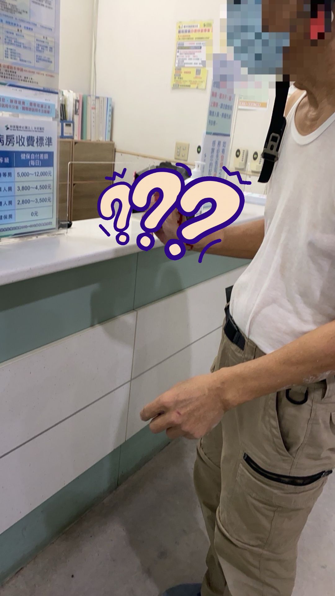 施工慘遭斷指 忍痛騎車就醫 警霸氣開道全程護送