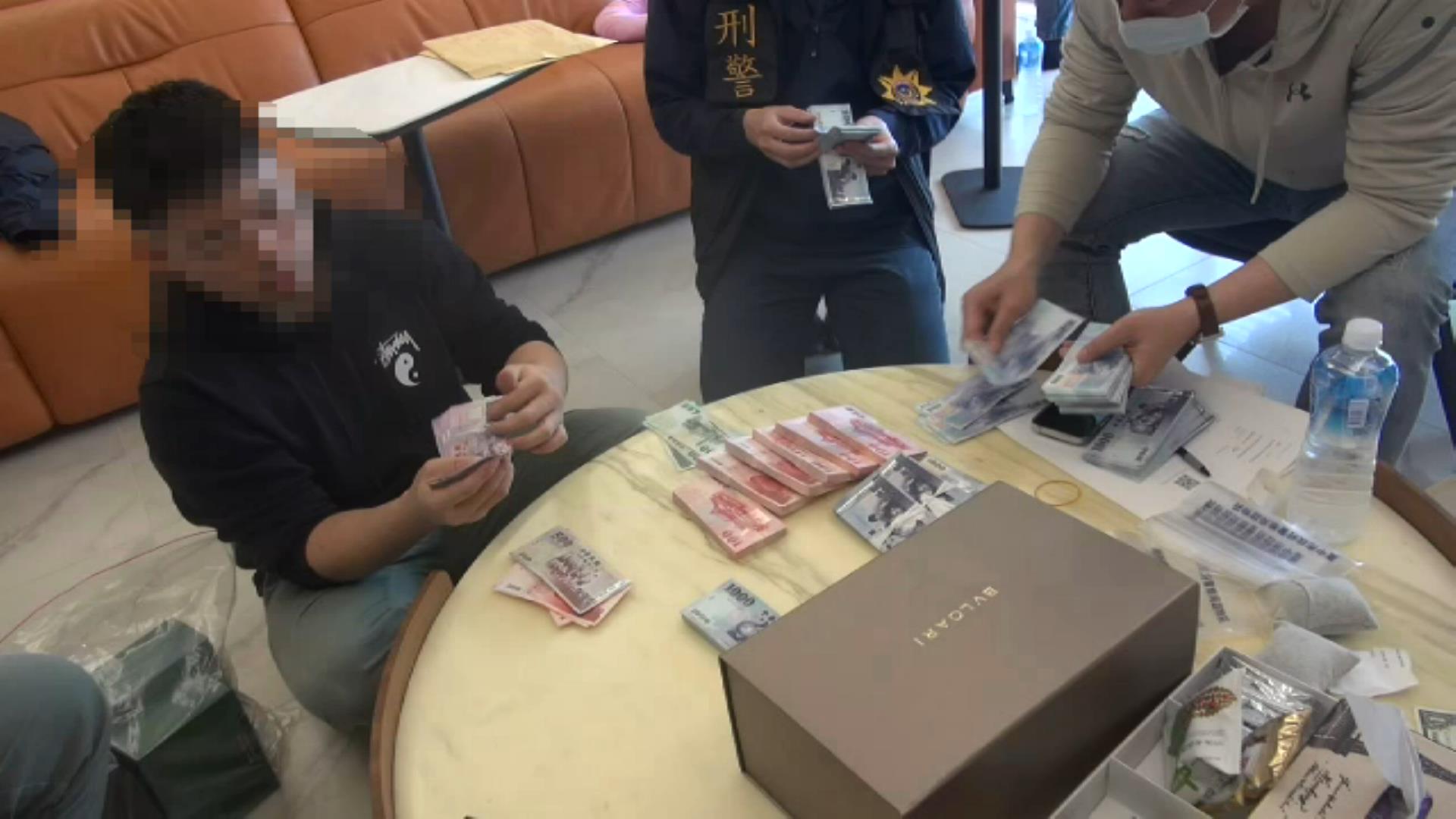 中市刑大破博弈水房 跨國洗錢達五十億