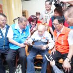 百歲人歲看報算明牌 副縣長陳見賢驚豔