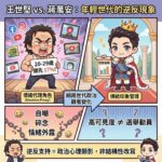 王世堅v.s. 蔣萬安 年輕世代的逆反支持