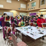 圓緣會攜手皇順國際與永平高中 點亮老憨兒無筆彩繪