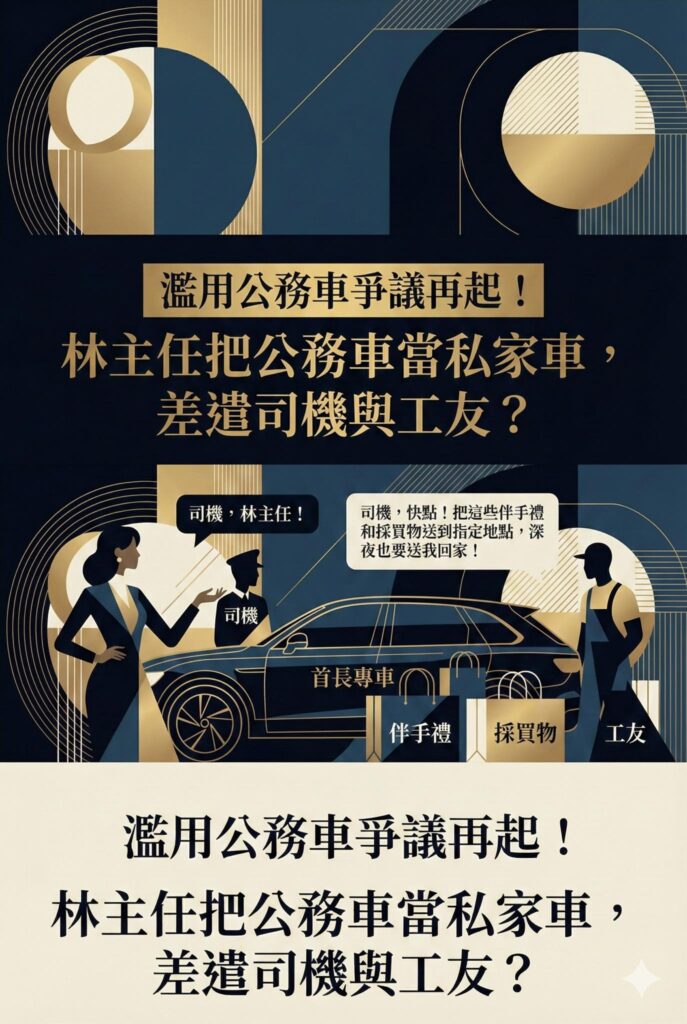 公務車狠綠輕藍？「道德標籤」到「議題設定」的雙標