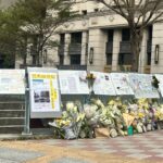 竹北斑馬線憾事惹鼻酸 杜文中赴現場獻花致哀