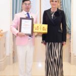 台灣之光躍上國際舞台 陳沅昌於世界杰出女性聯合大會與克羅地亞前總統交流