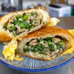 金華街的古早味手工餡餅店 每日現點現煎的楊梅銅板美食