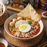 三蘆泰式船麵餐廳 來自泰國太太的家鄉味 一碗船麵看見街頭原味