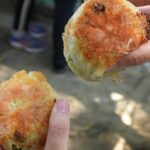 台中假日限定美食 大坑9號步道根本是美食步道 超普通水煎包、10元公益魚丸湯、幸福愛玉