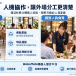 餐飲缺工不只缺廚師 AI送餐機器人成外場新幫手